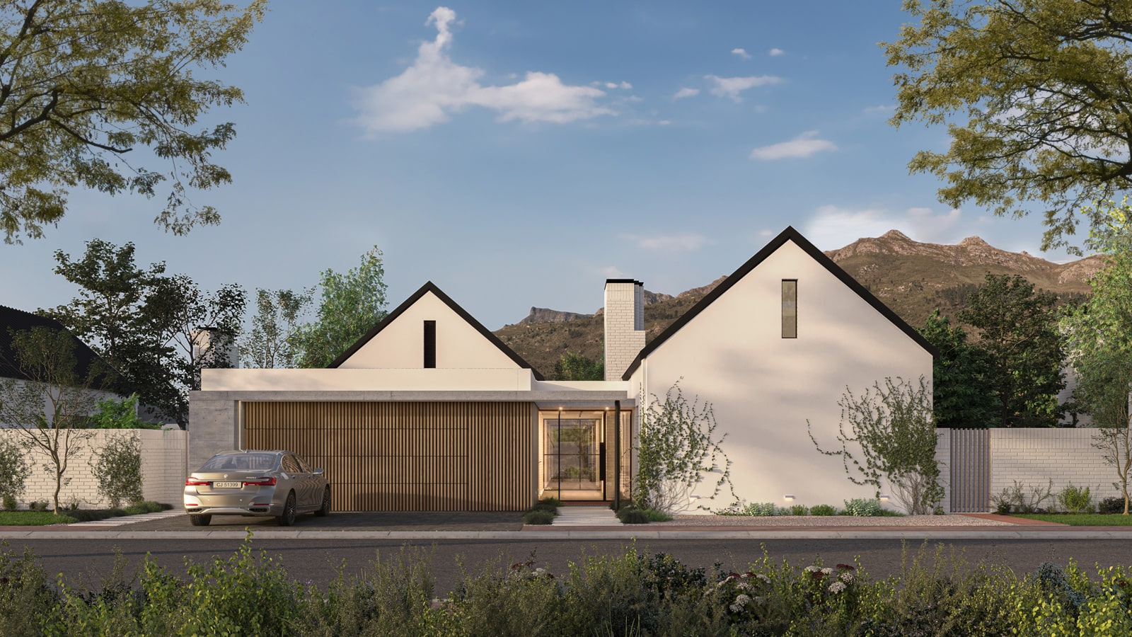 Residence 3 Front View